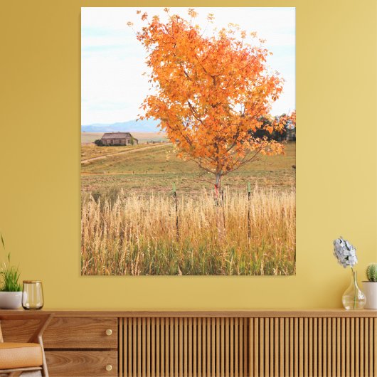 Bright October  Canvas Afdruk (Insitu (Woonkamer))