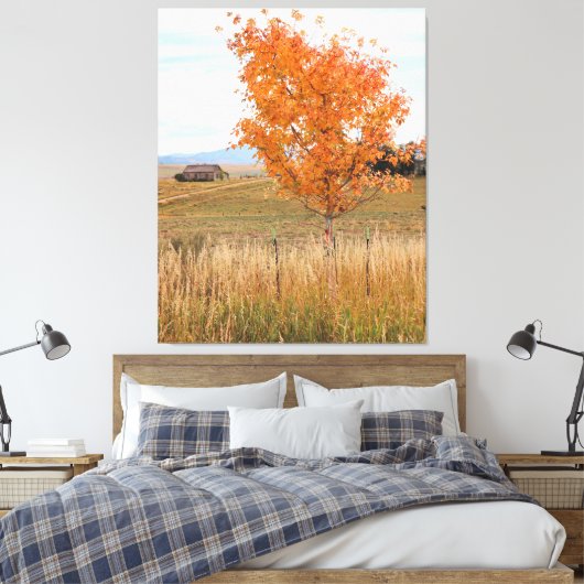 Bright October  Canvas Afdruk (Insitu (Slaapkamer))