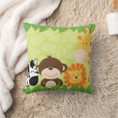 Bright Oerwoud Safari Pillow Kussen (Deken)