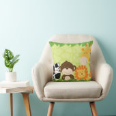 Bright Oerwoud Safari Pillow Kussen (Stoel)