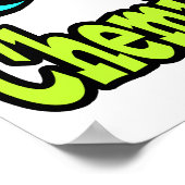 Bright Ooghart I-liefdeschemie Poster (Hoek)