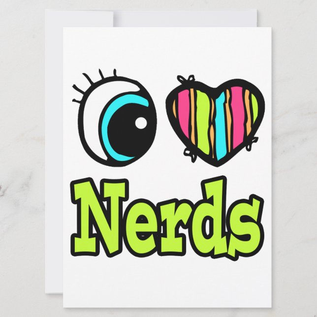Bright Ooghart I Love Neerds (Voorkant)