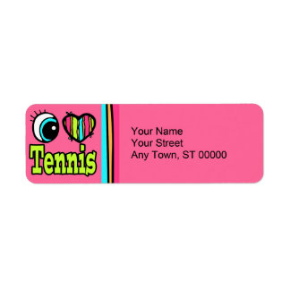 Bright Ooghart I Love Tennis Etiket