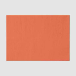 Bright Orange Minimalist Solid Background Tissuepapier