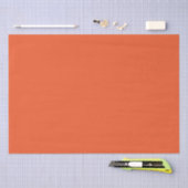 Bright Orange Minimalist Solid Background Tissuepapier (Craft)