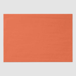Bright Orange Minimalist Solid Background Tissuepapier