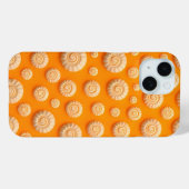Bright Orange Spiral iPhone Case for Women (Achterkant (horizontaal))