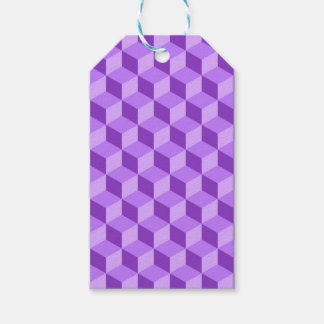 BRIGHT PAARS GEOMETRIC CUBE PATTERS CADEAULABEL