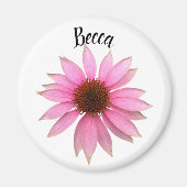 Bright Paarse concefloer op maat Magneet (Voorkant)