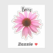 Bright Paarse concefloer op maat Sticker (Vel)