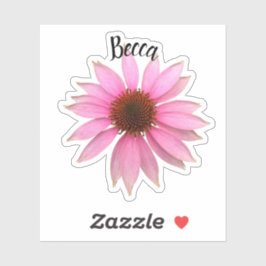 Bright Paarse concefloer op maat Sticker