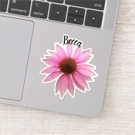 Bright Paarse concefloer op maat Sticker