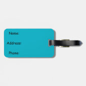 Bright Parrot Bagagelabel (Achterkant horizontaal)