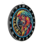 Bright Parrot Dartboard voor Game Rooms Dartbord (Voorkant Links)