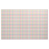 Bright Pastel plaid multicolour clan tartan Stof (Yard (91,4 cm))