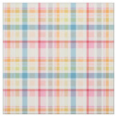 Bright Pastel plaid multicolour clan tartan Stof (Swatch)