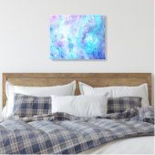 Bright Pastel Tarantula Nebula Canvas Afdruk (Insitu (Slaapkamer))