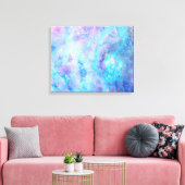 Bright Pastel Tarantula Nebula Canvas Afdruk (Insitu (Woonkamer))