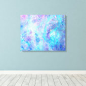 Bright Pastel Tarantula Nebula Canvas Afdruk (Insitu (Houten vloer))