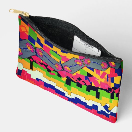 Bright pattern etui (Open)