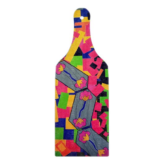 Bright pattern snijplank (Voorkant)