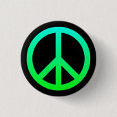 Bright Peace Symbol Button (Voorkant)