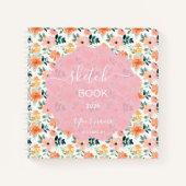 Bright Peach Blossoms Notitieboek (Voorkant)