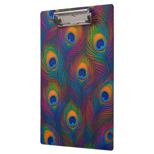 Bright Peacock Feathers Klembord (Links)