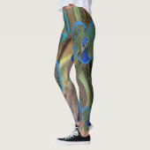 Bright Peacock Feathers Legging (Links)