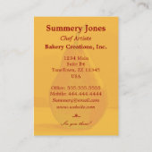 Bright Pear Biz-kaart Visitekaartje (Achterkant)