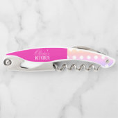 Bright Pink and Pola Dots  Kurkentrekker (Voorkant)