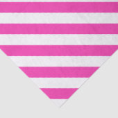 Bright Pink and White Striped Tissuepapier (Detail)