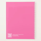 Bright Pink Big Year Large Planner (Achterkant)