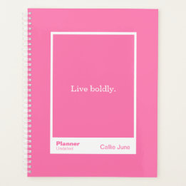Bright Pink Block Quote | Fully Customizable Planner