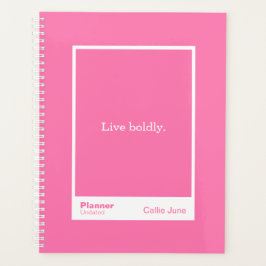 Bright Pink Block Quote | Fully Customizable Planner