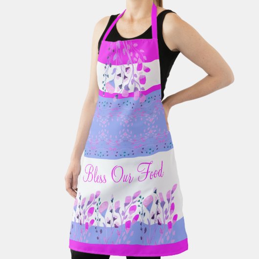 Bright Pink en Blue Floral Schort (Insitu)