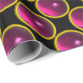 BRIGHT PINK FUCHSIA AMETHYST GEM STONES CADEAUPAPIER (Rol Hoek)