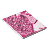 Bright Pink Glam Pad Notitieblok (Schuin)