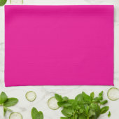 Bright Pink Kitchen Towel Theedoek (Gevouwen)