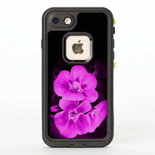 Bright Pink Tropical Flowers Life Proof Phone Case (Achterkant)