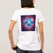 Bright Pixelated Diamond  T-shirt (Achterkant)