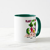 Bright PLANT GOOD SEEDS Custom 4 Kinder Naam Mum's Mok (Voorkant rechts)