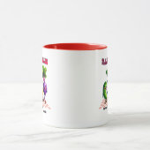 Bright PLANT GOOD SEEDS Custom 4 Kinder Naam Mum's Mok (Midden)