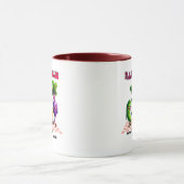 Bright PLANT GOOD SEEDS Custom 4 Kinder Naam Mum's Mok (Midden)
