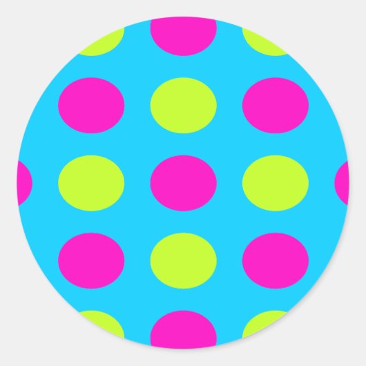Bright Polka Dot Stickers (Voorkant)