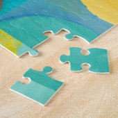 Bright Pop Art with Circles and Squares Legpuzzel (Zijkant)