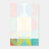 Bright Pop Art with Circles and Squares Post-it® Notes (Voorkant)
