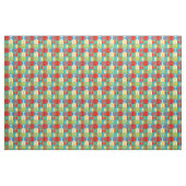 Bright Pop Art with Circles and Squares Stof (Yard (91,4 cm))