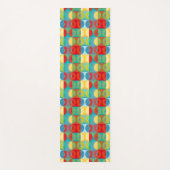 Bright Pop Art with Circles and Squares Yogamat (Voorkant)