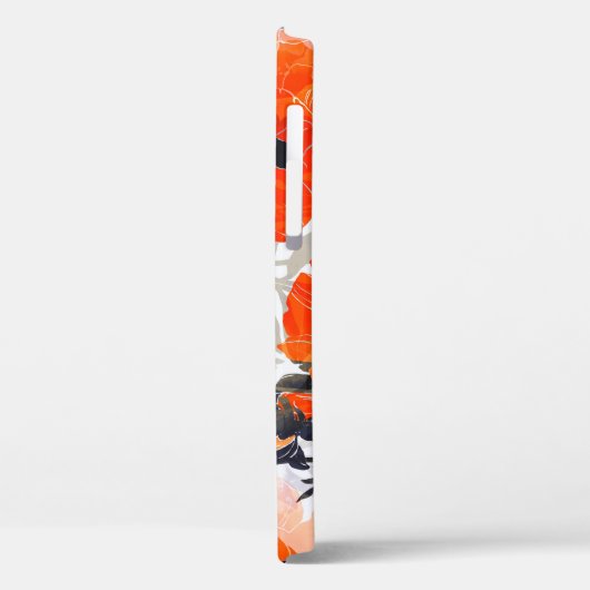 Bright Poppies Imprints: naadloze kunst Case-Mate iPhone Case (Achterkant / Links)